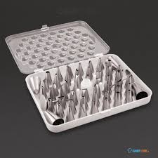 Spritztüllenset 52-teilig aus Edelstahl